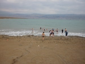 Getting ready to take the plunge in 10degree air temperature!